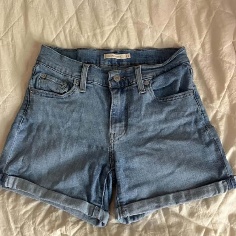 Levi's denim shorts
